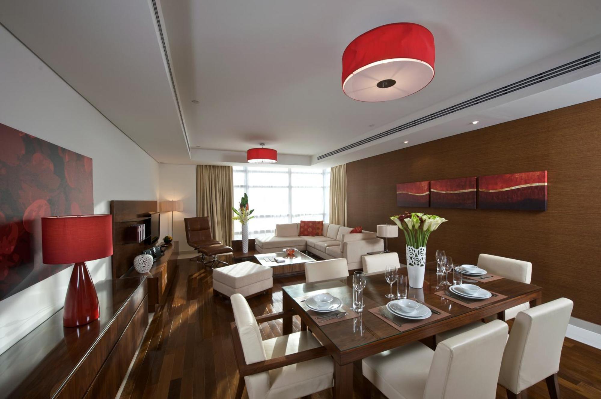 Fraser Suites Doha Exterior photo A living room